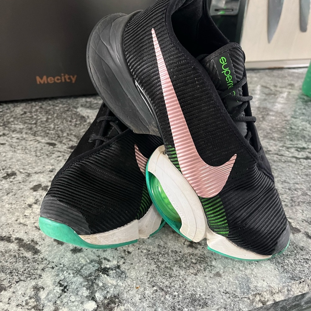 Nike Air Zoom SuperRep 2 Women’s UK Size 8 Black Pink Glaze
